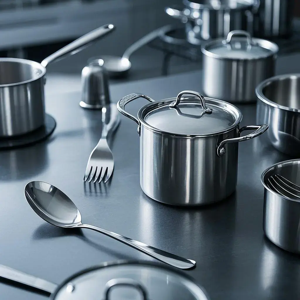 Utensílios de cozinha tubo de aço inoxidável