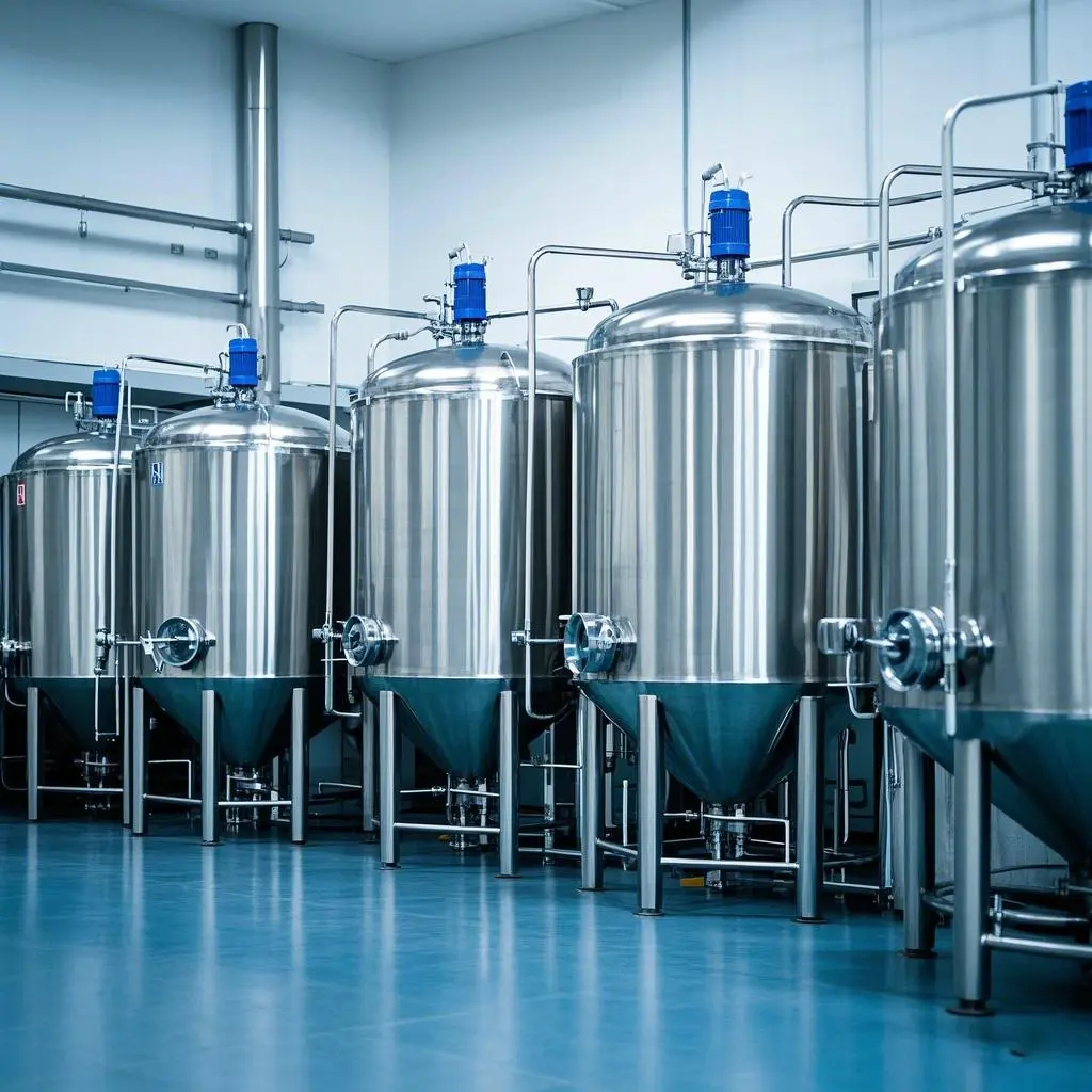Tubo de processo de cervejaria de aço inoxidável