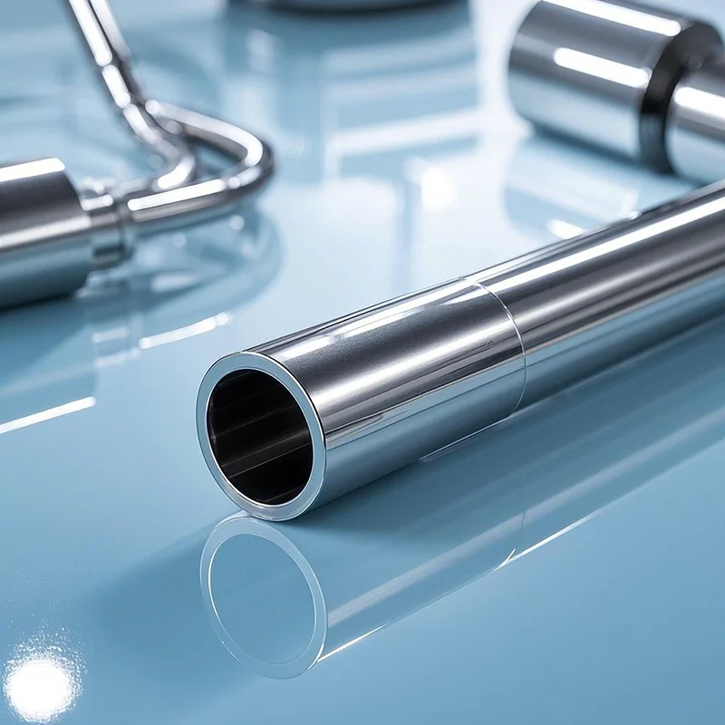 Tubo de processamento de alimentos em aço inoxidável